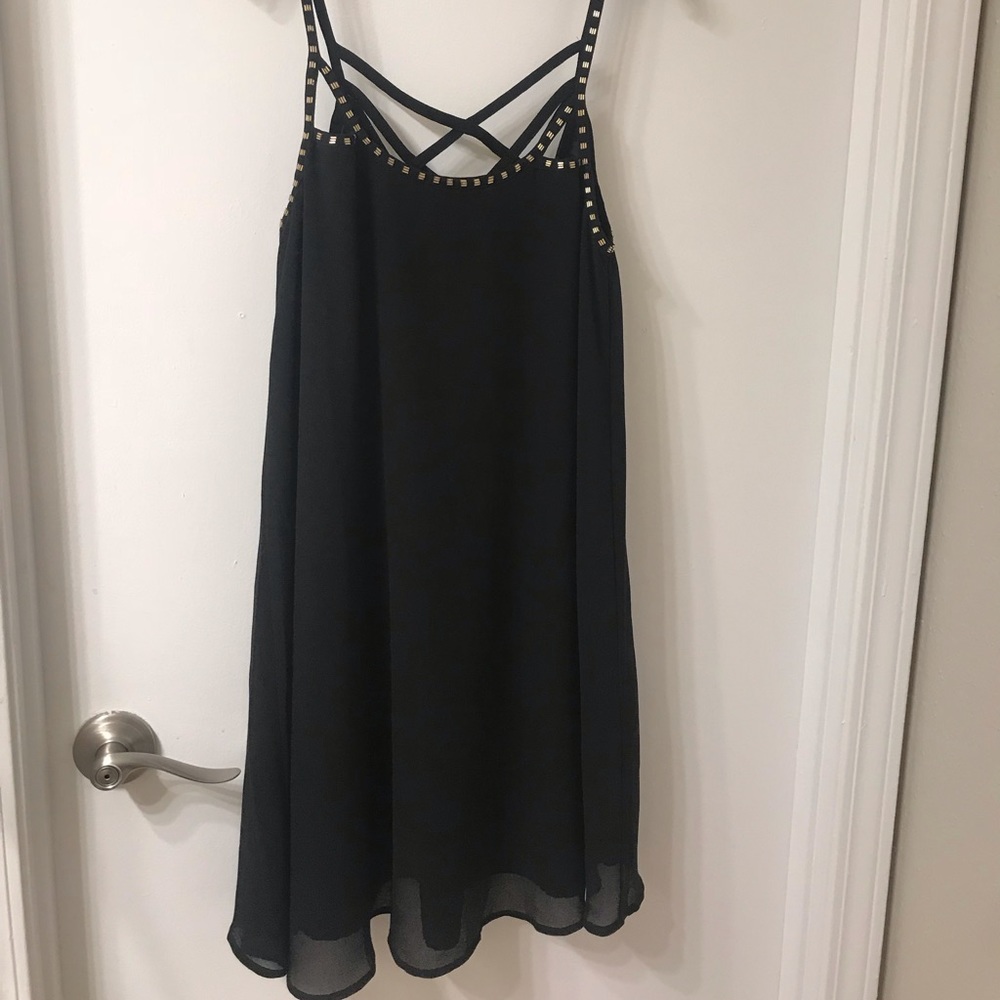 Black Embellished Dress